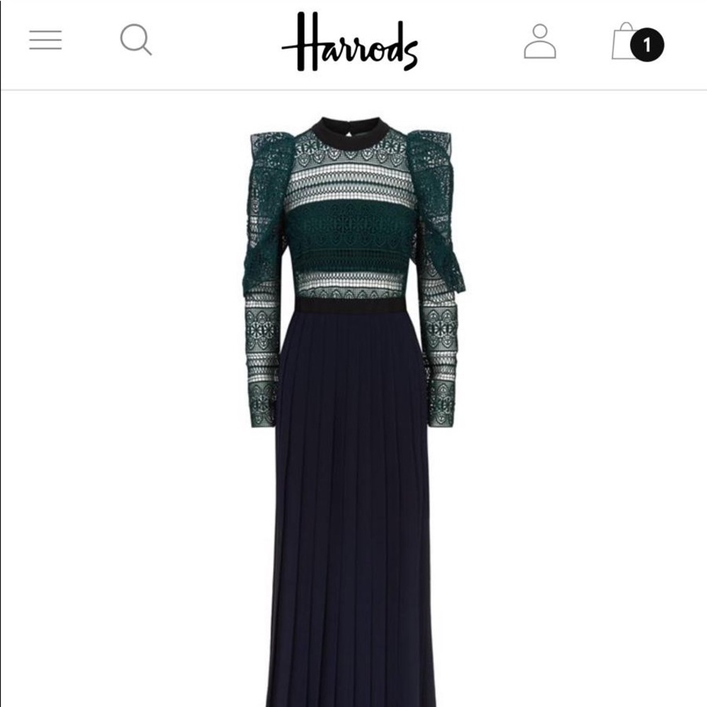 Self Portrait gown never worn new in box